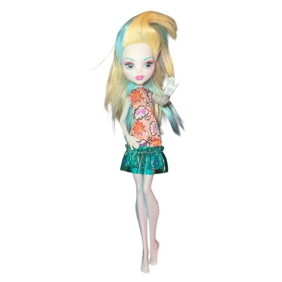 monster high Other - Monster High Doll Lagoona Blue With Dress Mattel 2016